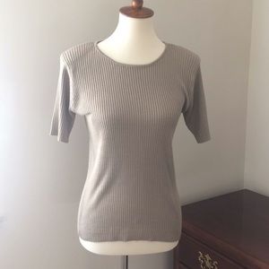 Classiques Entier 100% silk, woven shirt, size M